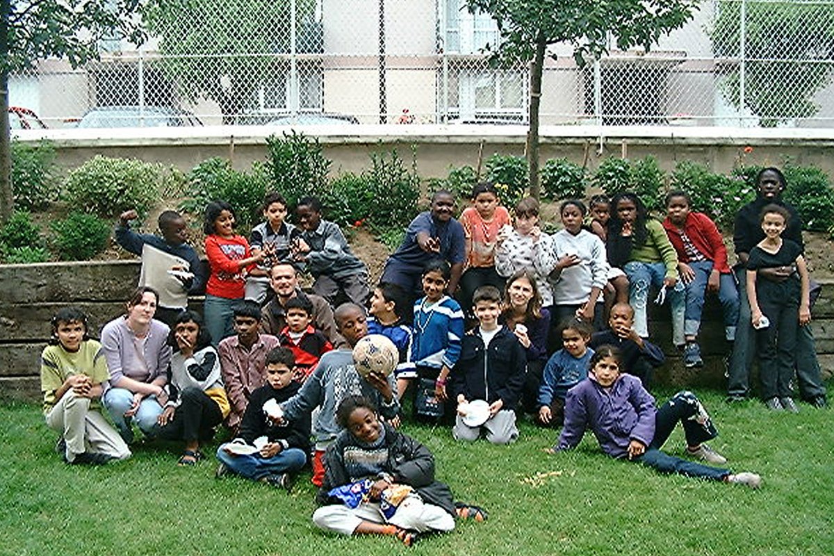 Sortie au jardin