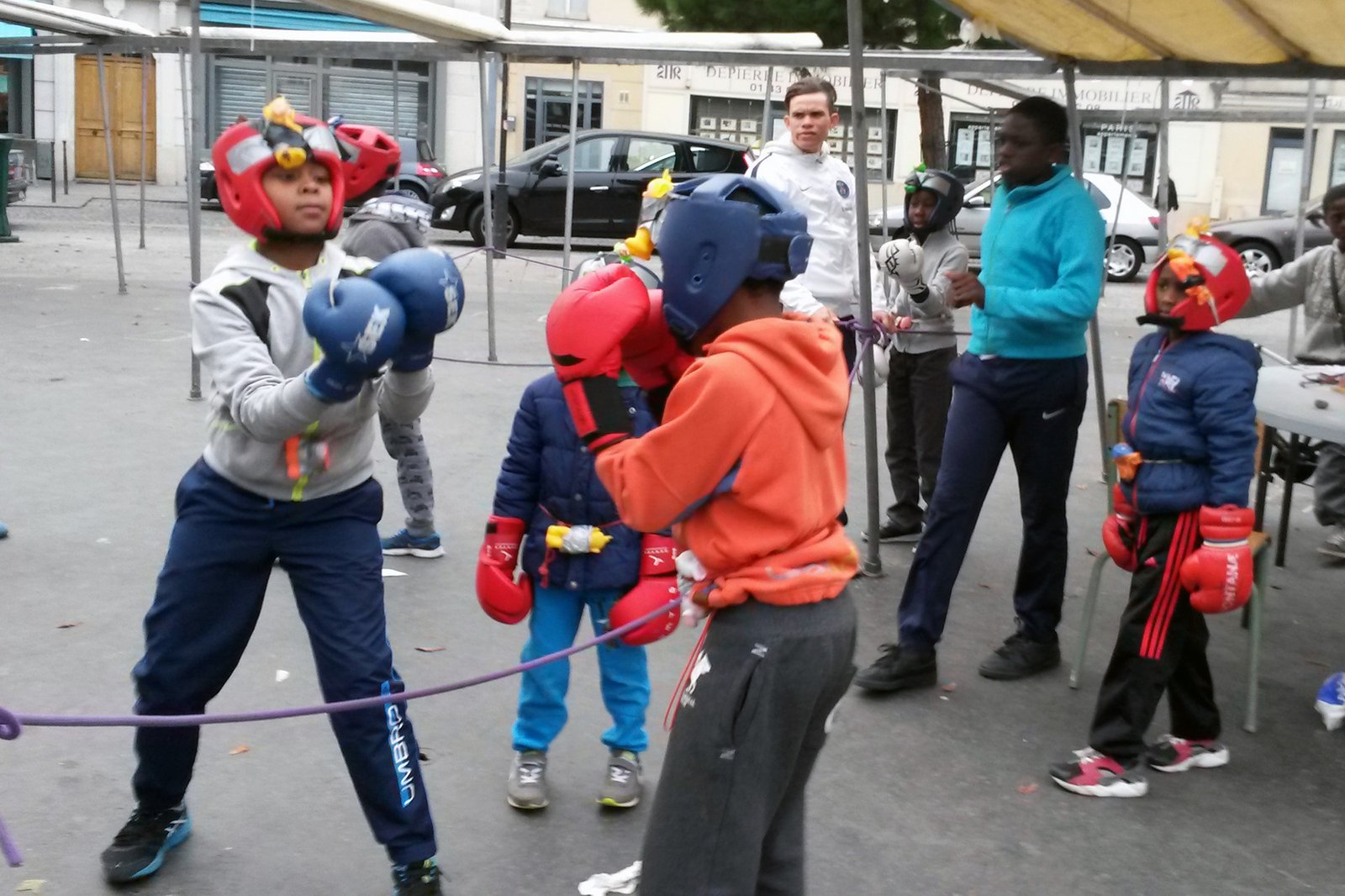 Atelier boxe